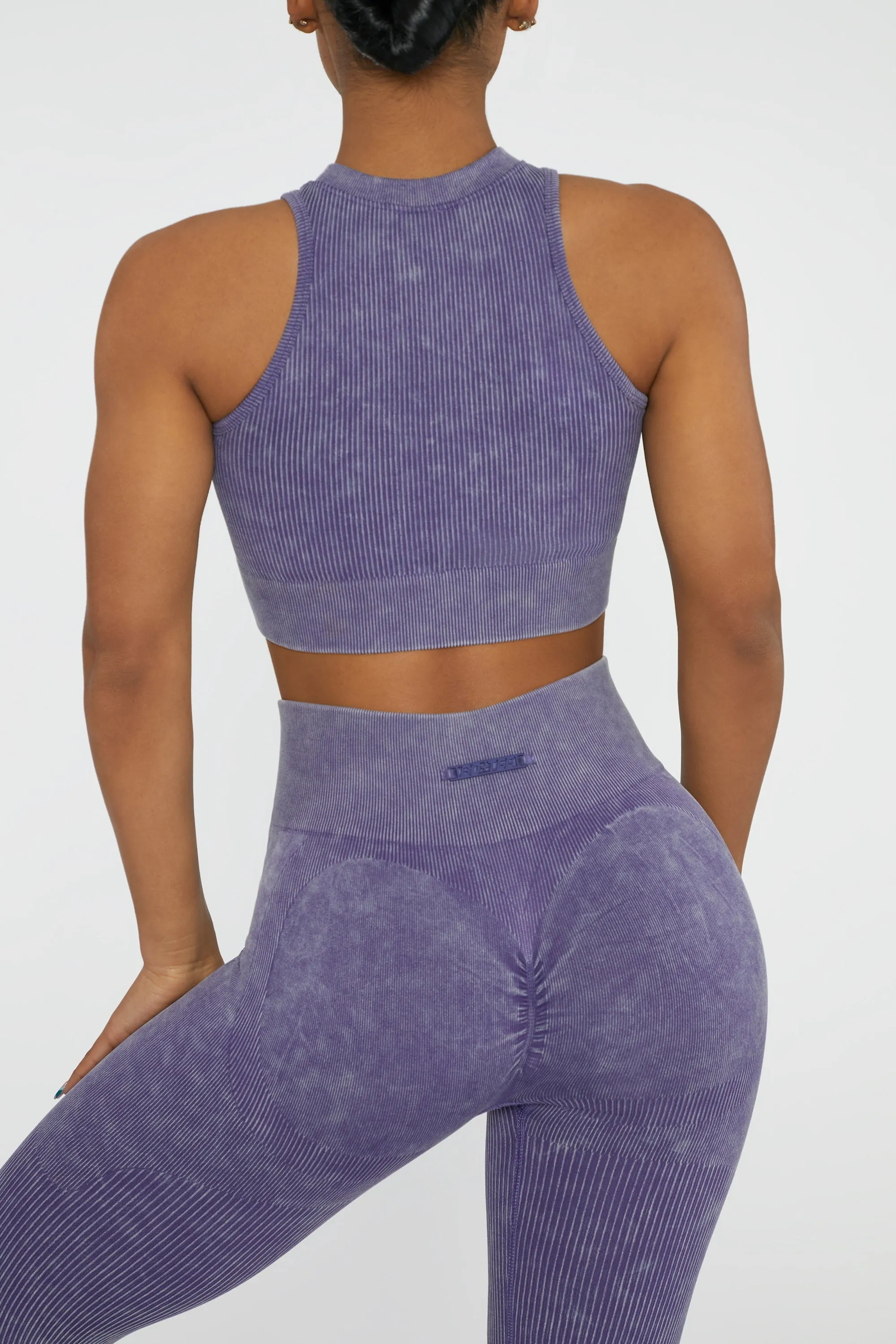 Keyhole Zip Crop Top in Violet sold by Oh Polly product image thumbnail 3