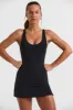 Scoop Neckline Tennis Dress in Black sold by Oh Polly