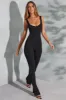 Tall Sweetheart Neckline Flare Hem Jumpsuit in Black sold by Oh Polly