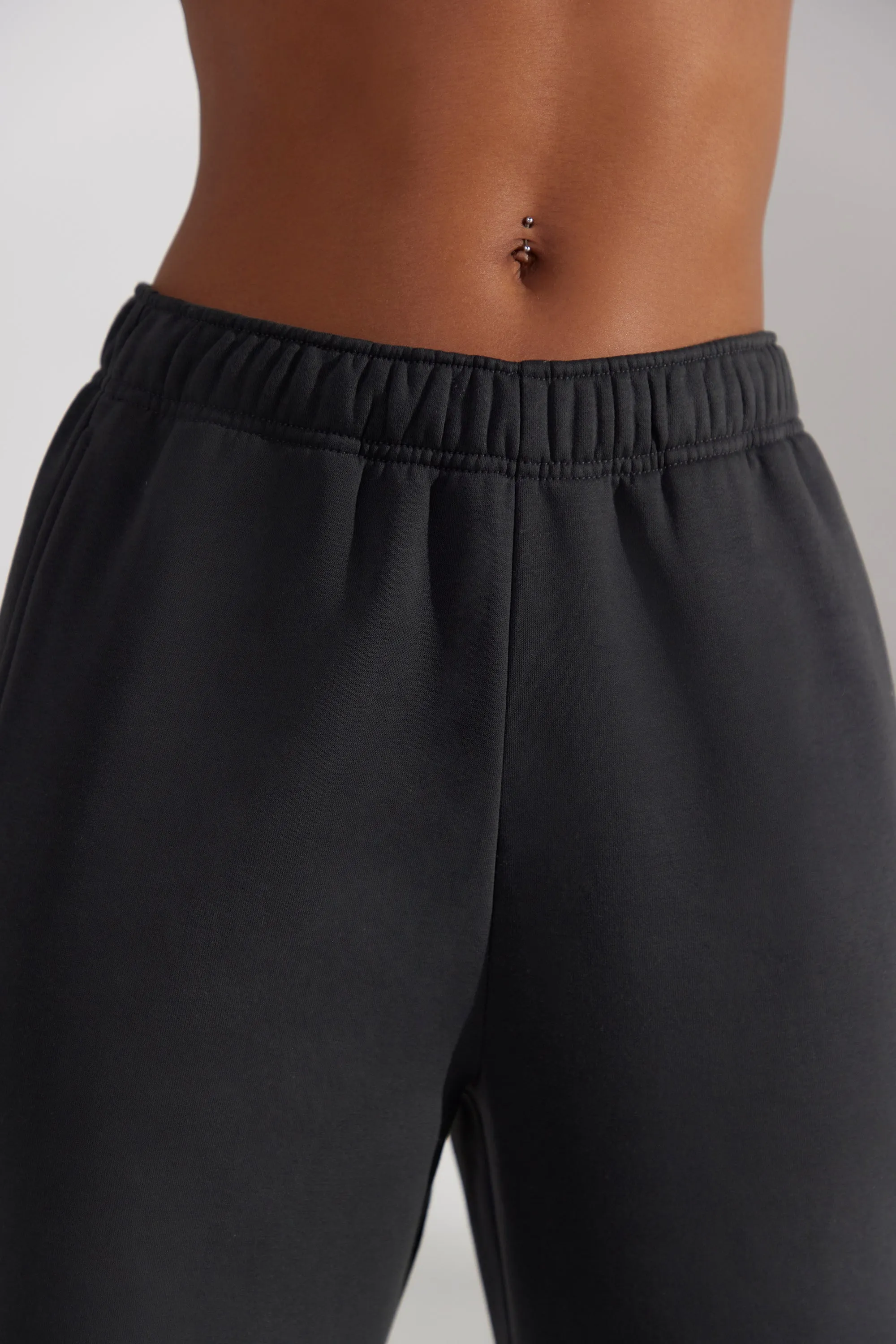 Wide Leg Joggers in Washed Black sold by Oh Polly product image thumbnail 4