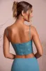 Lace Corset Crop Top in Teal sold by Oh Polly