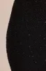 Embellished Mid-Rise Maxi Skirt in Black sold by Oh Polly