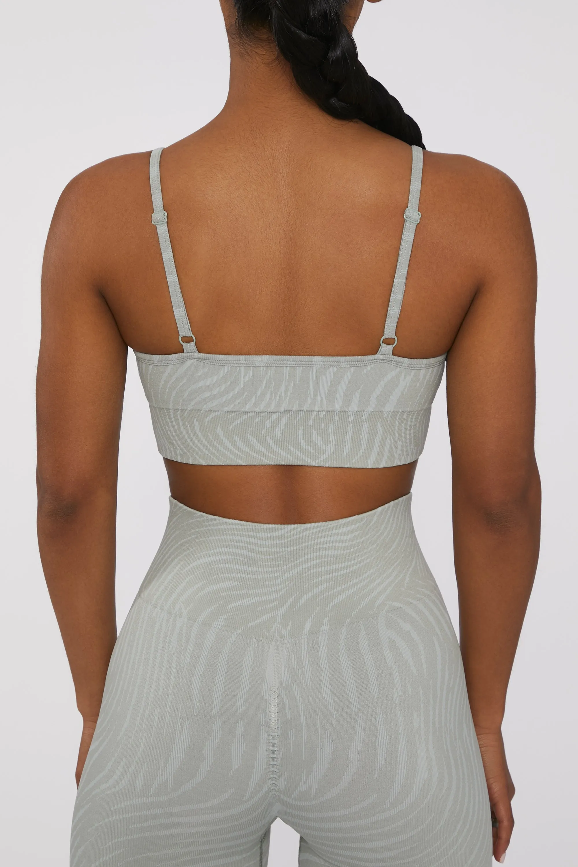 Sports Bra in Sage sold by Oh Polly product image thumbnail 3