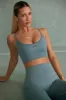 Super Sculpt Scoop Neck Sports Bra in Mineral Green sold by Oh Polly