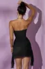 Embellished Corset Mini Dress in Black sold by Oh Polly