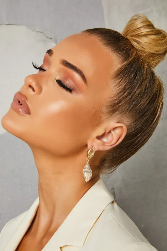 Shore Duster Earrings in Gold sold by Oh Polly