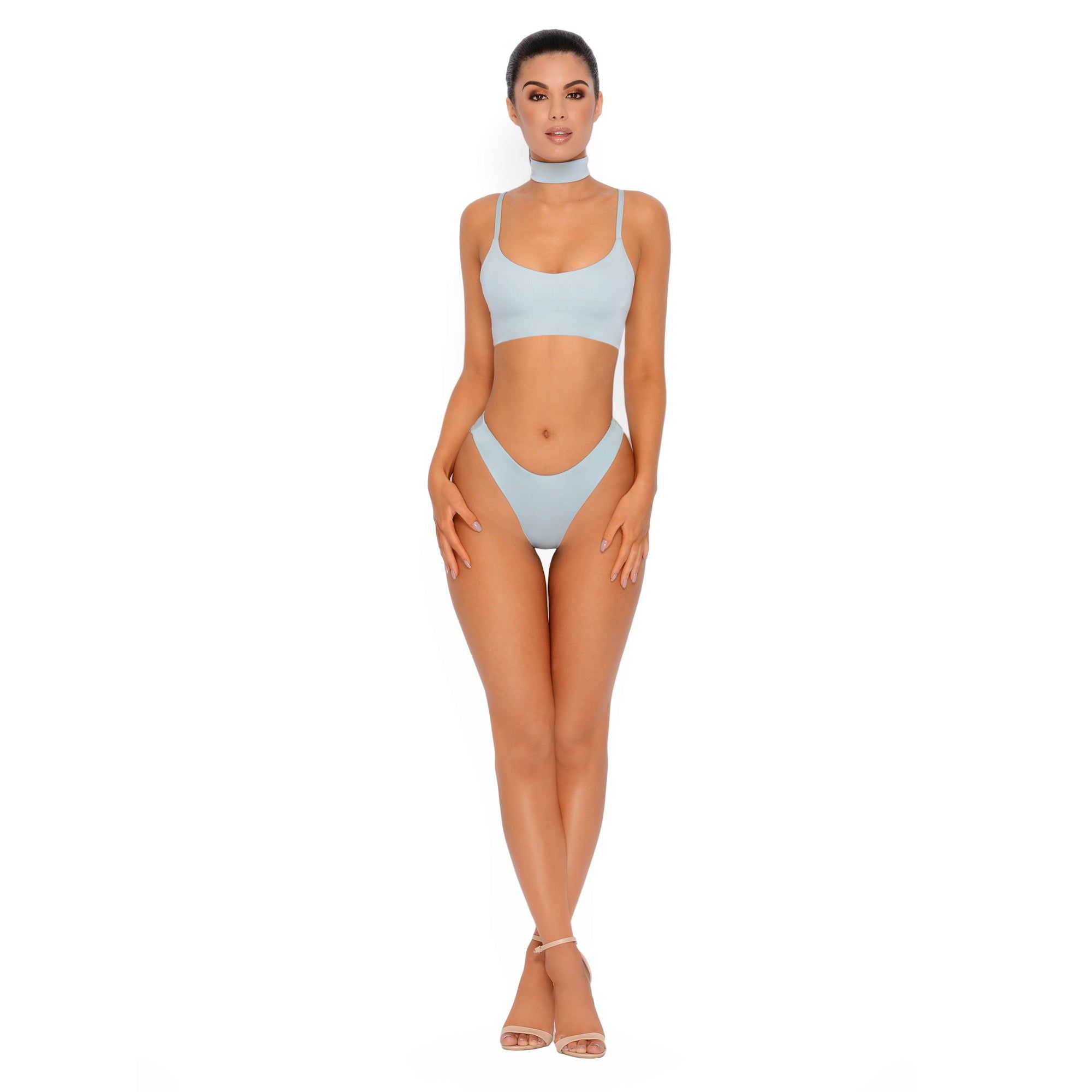 Sleek Like Me Brazilian Bikini Bottoms in Opal Blue sold by Oh Polly product image thumbnail 8