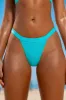 Banded Cheeky Bikini Bottoms in Turquoise sold by Oh Polly