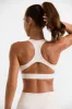 Cut Out Back Sports Bra in White sold by Oh Polly