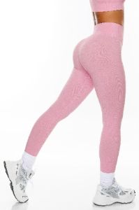 Seamless Full Length Leggings in Pink sold by Oh Polly