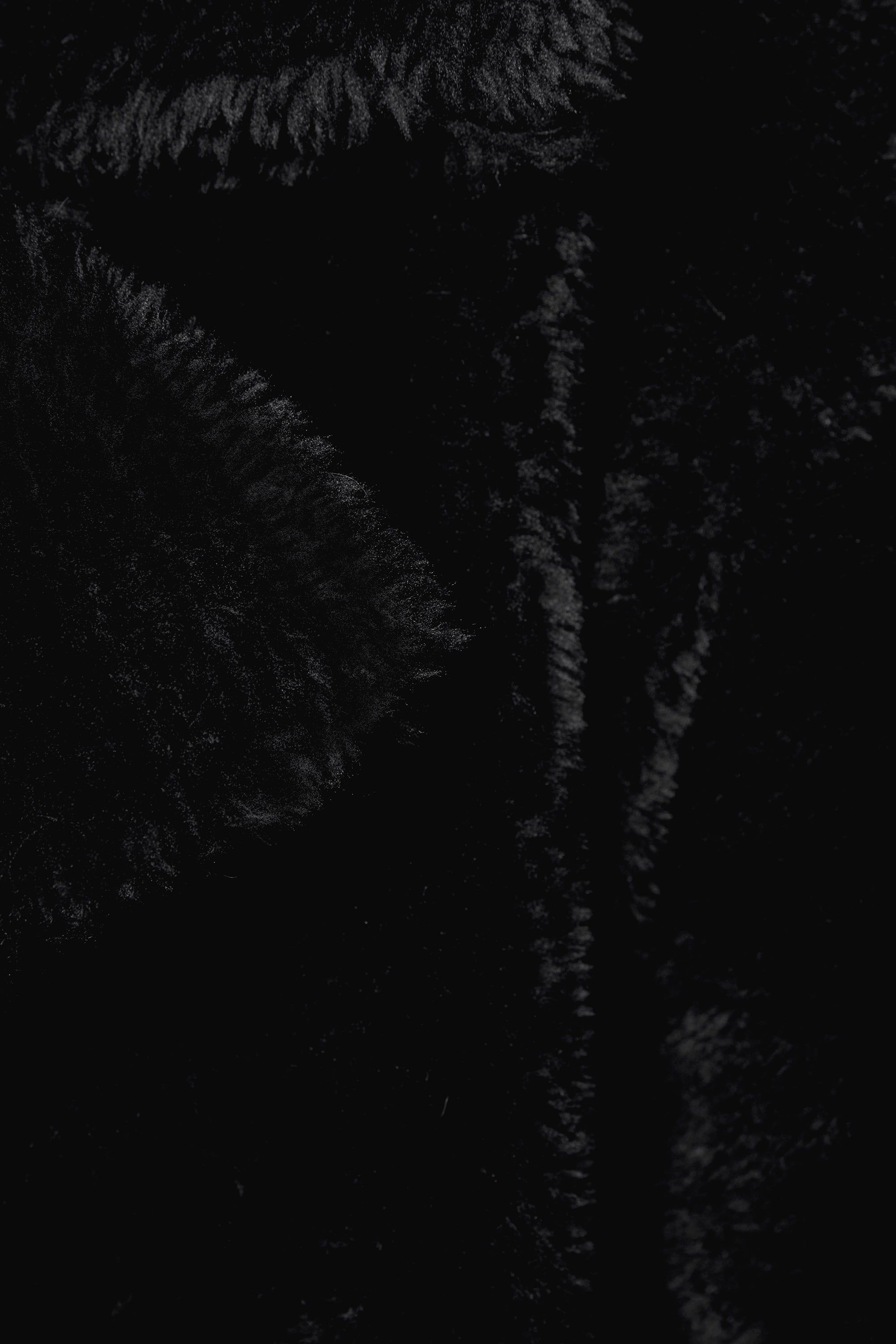 Empire Oversized Longline Cocoon Teddy Coat in Black sold by Oh Polly