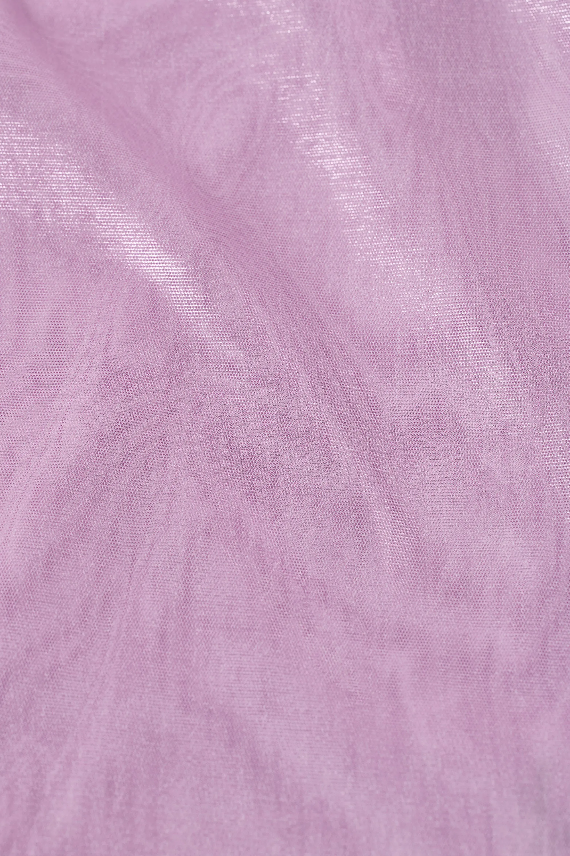 Metallic Ruched High-Neck Top in Violet Pink sold by Oh Polly product image thumbnail 4