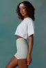 Cotton Cropped Oversized T-Shirt in Ice Grey sold by Oh Polly