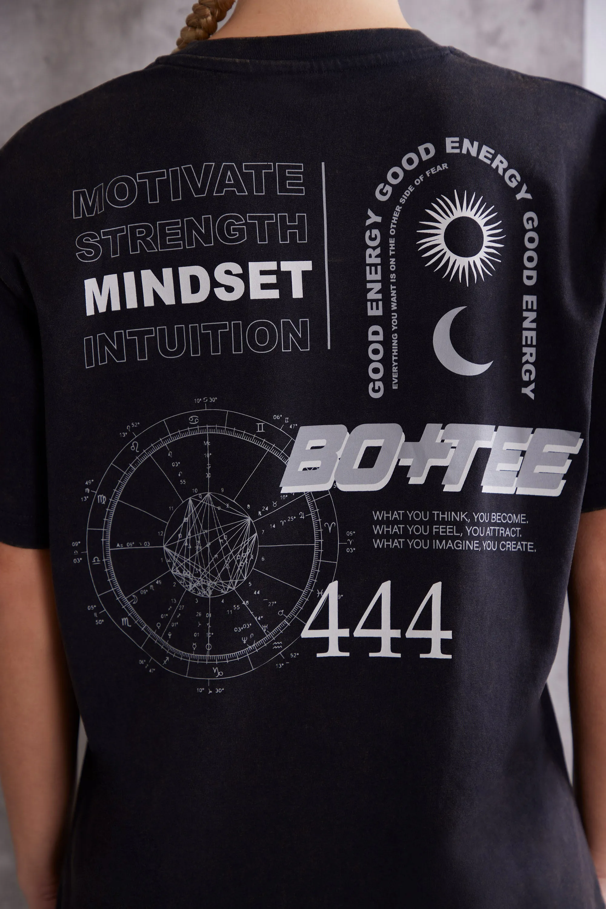 Oversized T-Shirt in Jet Black sold by Oh Polly product image thumbnail 4