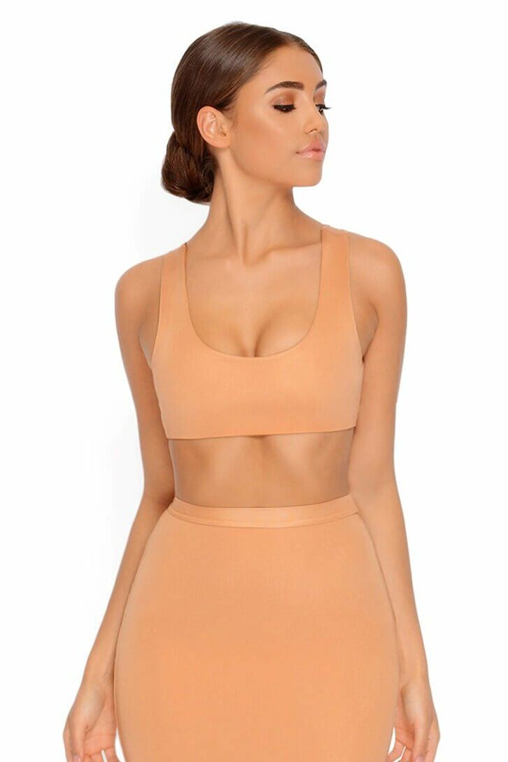 Inside Scoop Crop Top in Apricot sold by Oh Polly product image thumbnail 12