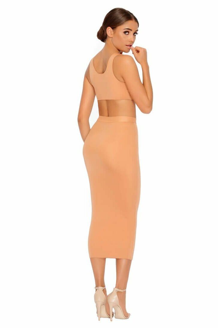 Inside Scoop Crop Top in Apricot sold by Oh Polly product image thumbnail 13