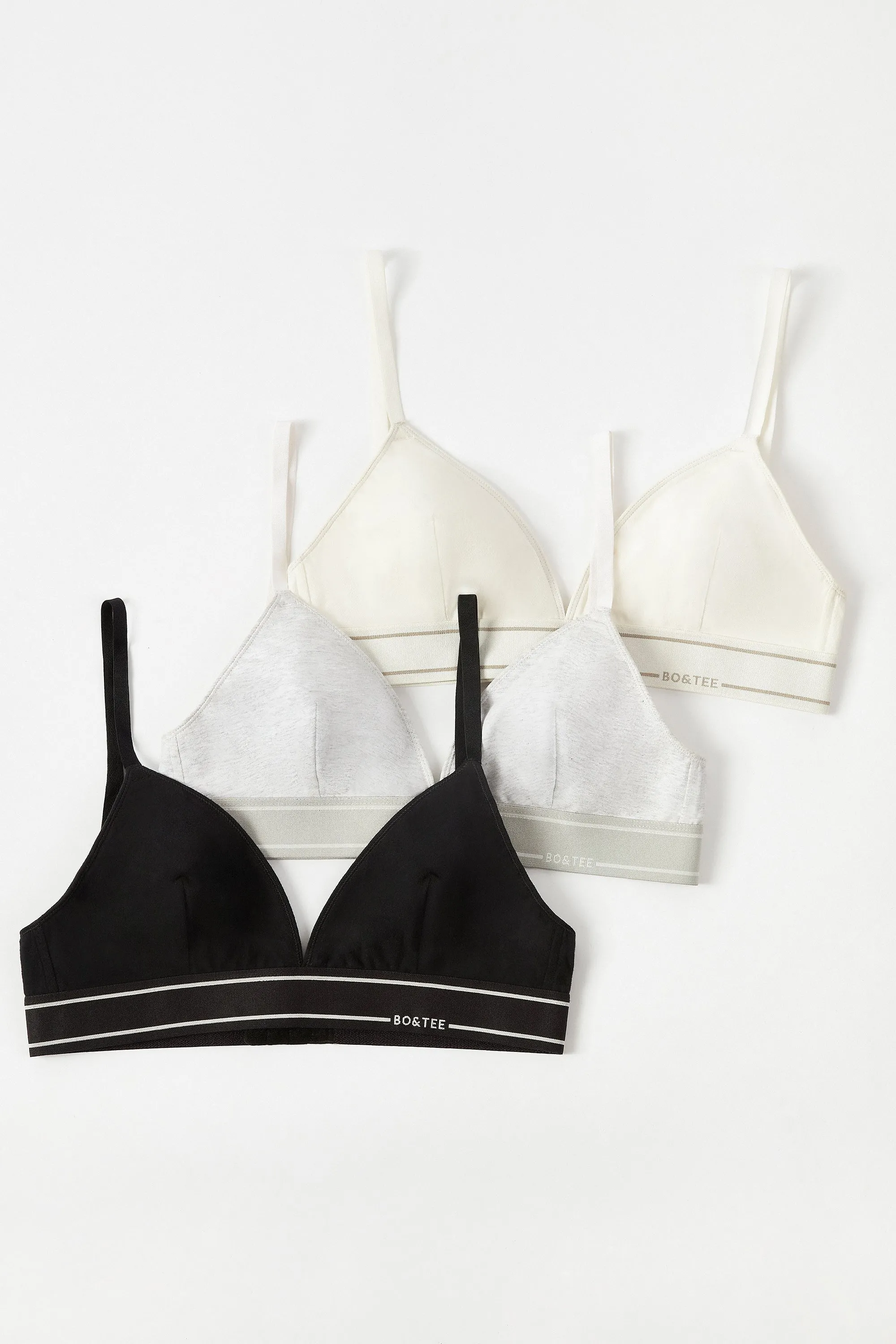 Triangle Bralette Bundle in Multi sold by Oh Polly