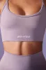 Low Back Define Luxe Sports Bra in Dusty Lilac sold by Oh Polly