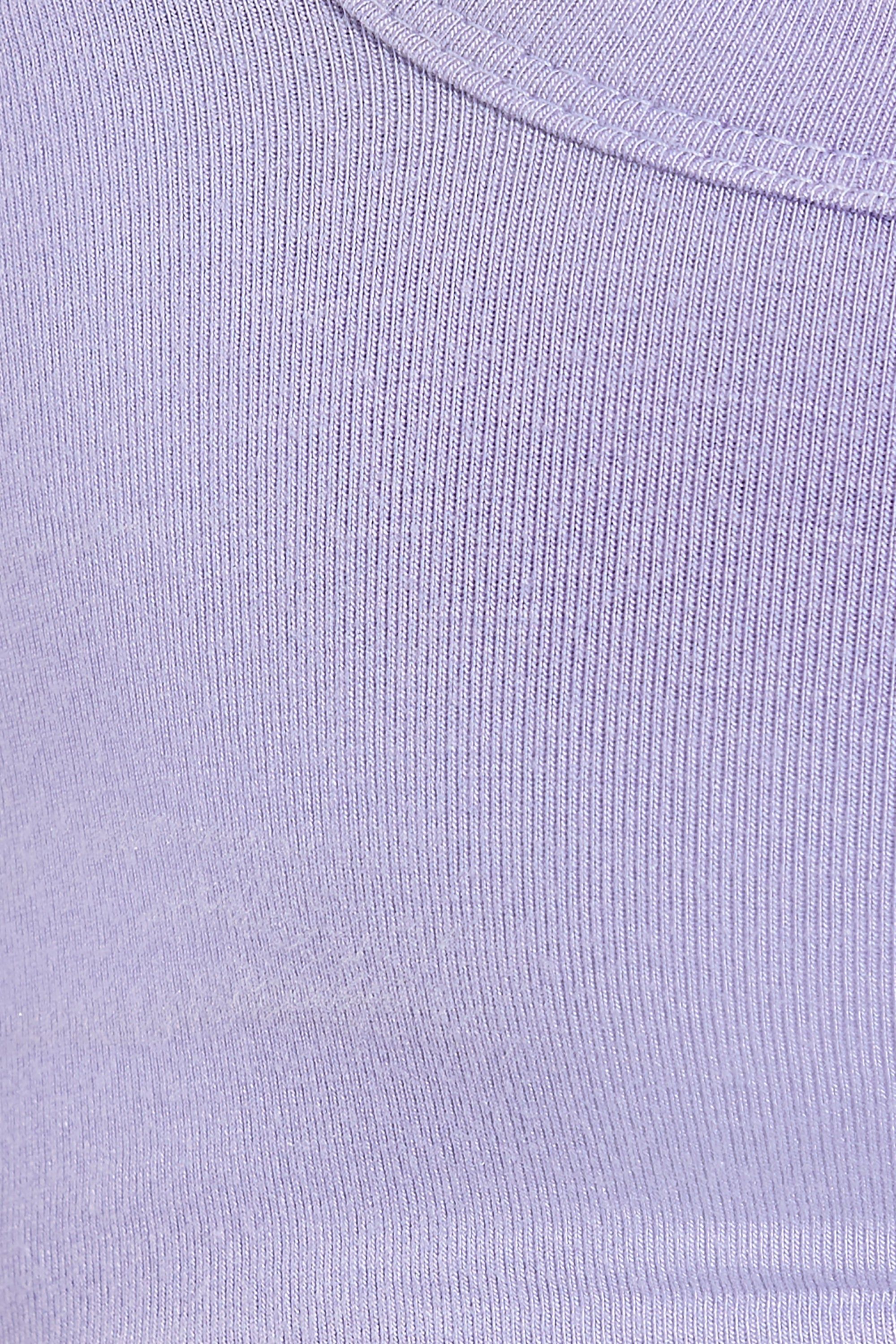 Double Dare High Waisted Bodycon Mini Skirt in Lilac sold by Oh Polly product image thumbnail 4