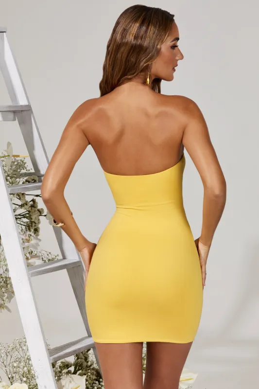 white christmas dresses Ayanna Strapless Mini Dress main image 1