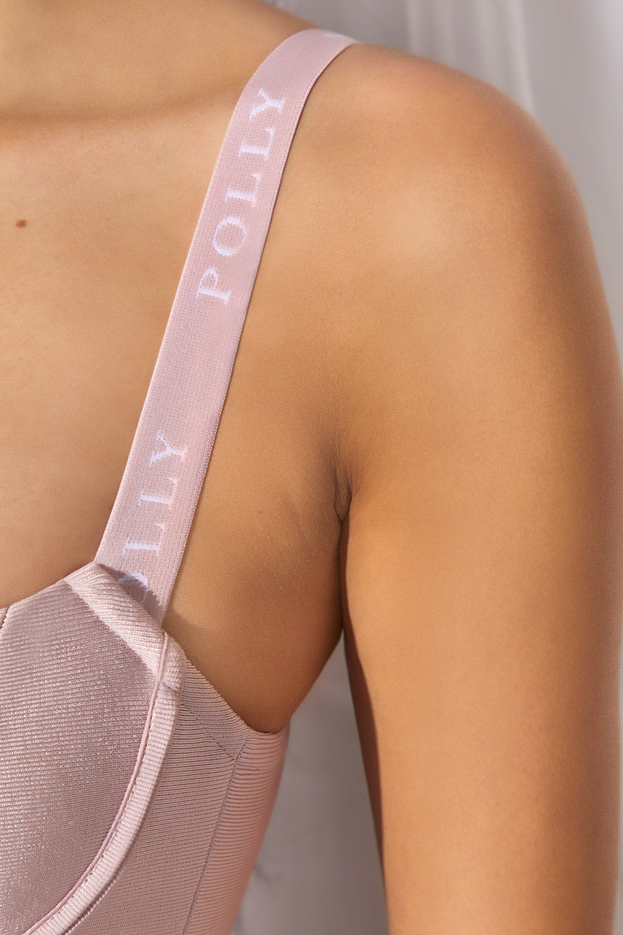 Too Good For You Underwired Bandage Crop Top in Mauve sold by Oh Polly product image thumbnail 4