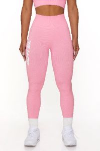 Full Length Seamless Leggings in Pink sold by Oh Polly