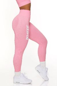 Full Length Seamless Leggings in Pink sold by Oh Polly
