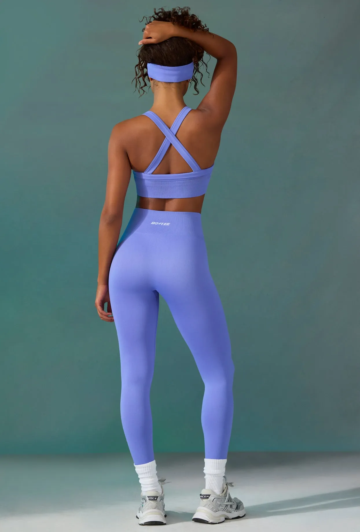Petite Super Sculpt Seamless Leggings in Lolite sold by Oh Polly product image thumbnail 2