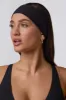 Ribbed Modal Headband in Black sold by Oh Polly