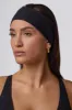 Ribbed Modal Headband in Black sold by Oh Polly