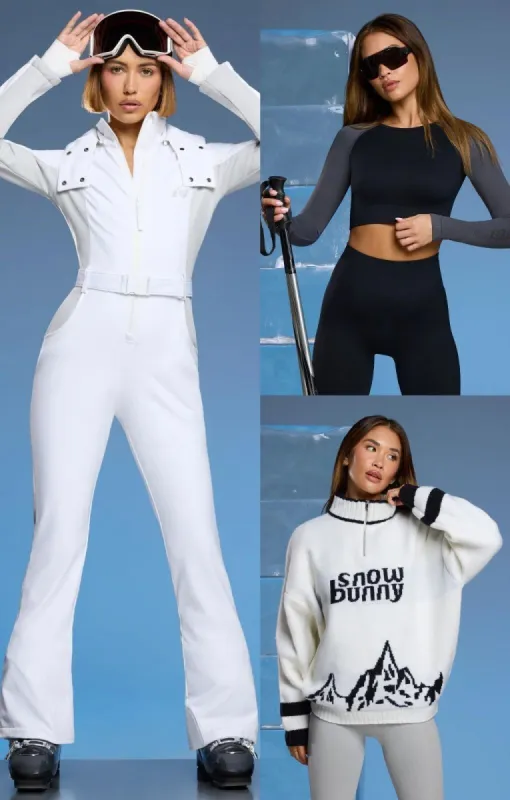 Bo+Tee SKI Bundle in White made by Oh Polly