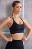 Scoop Neck Sports Bra in Jet Black sold by Oh Polly