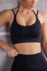 Scoop Neck Sports Bra in Jet Black sold by Oh Polly