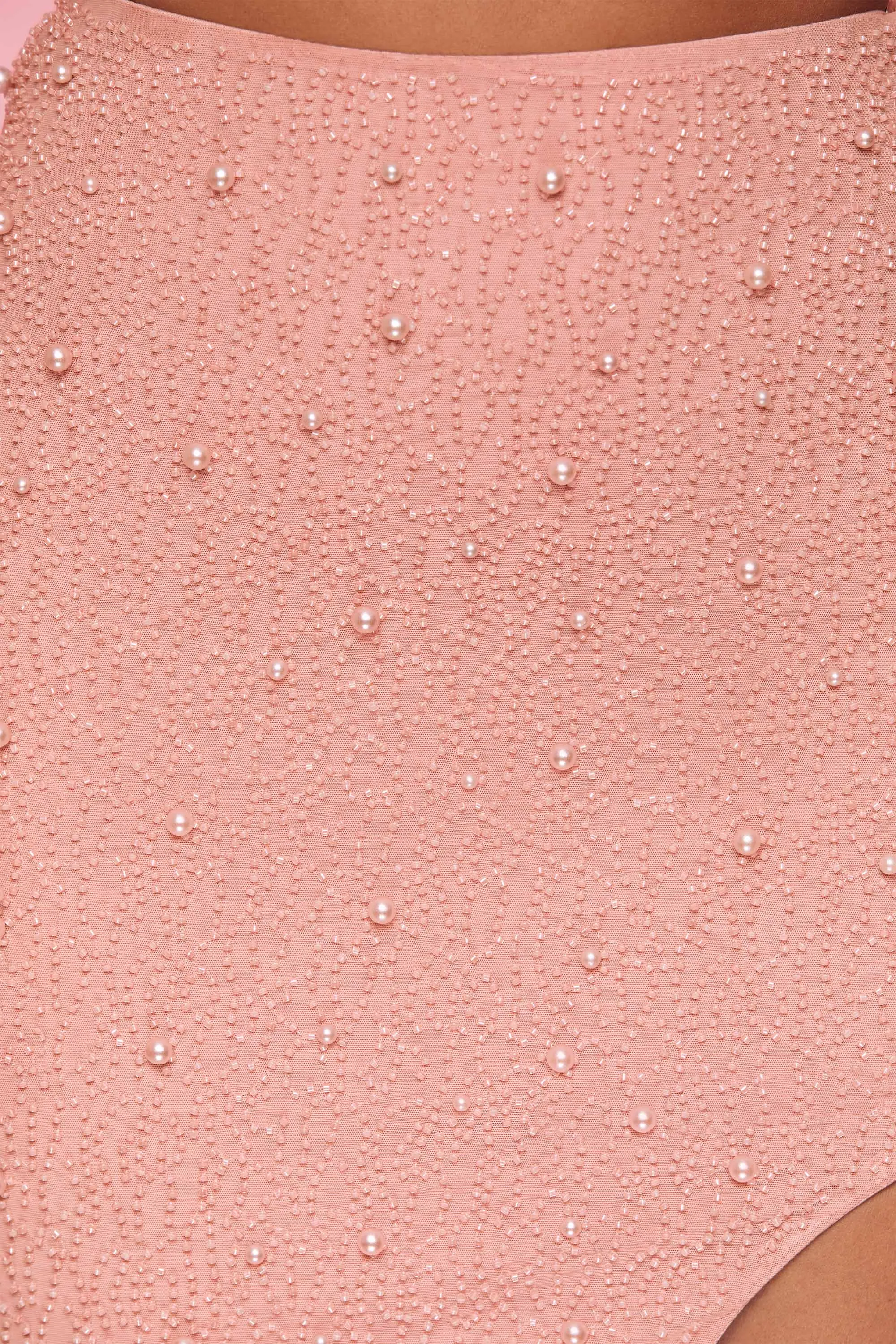 Embellished Maxi Skirt in Rose sold by Oh Polly product image thumbnail 5