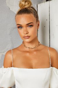 Ricky 18k Gold Plated Chain Necklace sold by Oh Polly