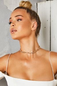 Ricky 18k Gold Plated Chain Necklace sold by Oh Polly