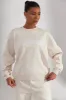 Oversized Sweatshirt in Heather Oat sold by Oh Polly