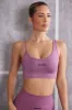 Asymmetric Sports Bra in Mauve sold by Oh Polly