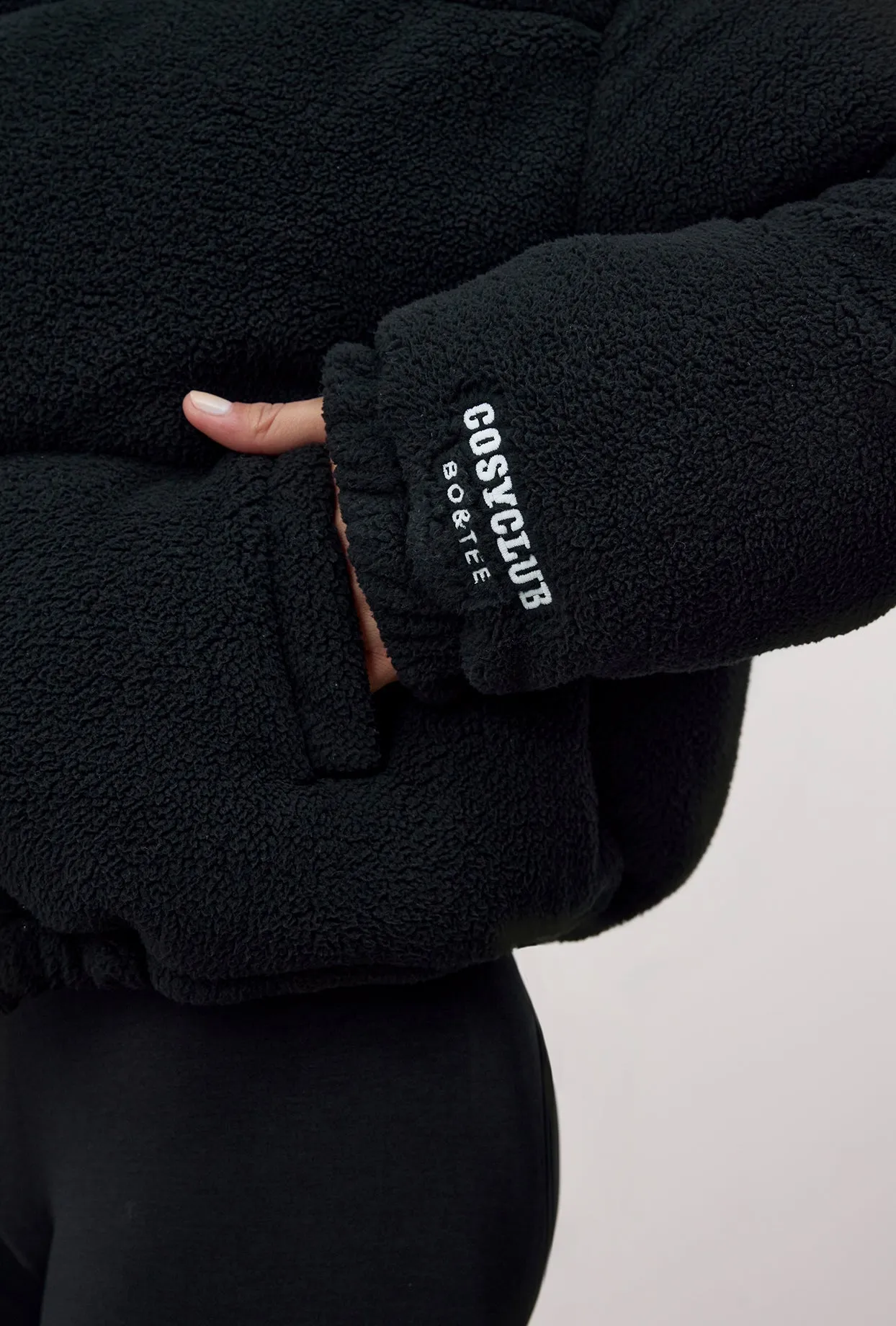 Puffer Jacket in Onyx sold by Oh Polly product image thumbnail 4