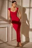 Sweetheart Neckline Maxi Dress in Red sold by Oh Polly