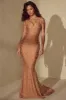 Embellished Maxi Dress in Caramel sold by Oh Polly