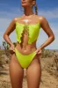 Brazilian Bikini Bottoms in Lime sold by Oh Polly