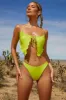 Brazilian Bikini Bottoms in Lime sold by Oh Polly