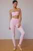 High-Waist Leggings in Soft Pink sold by Oh Polly