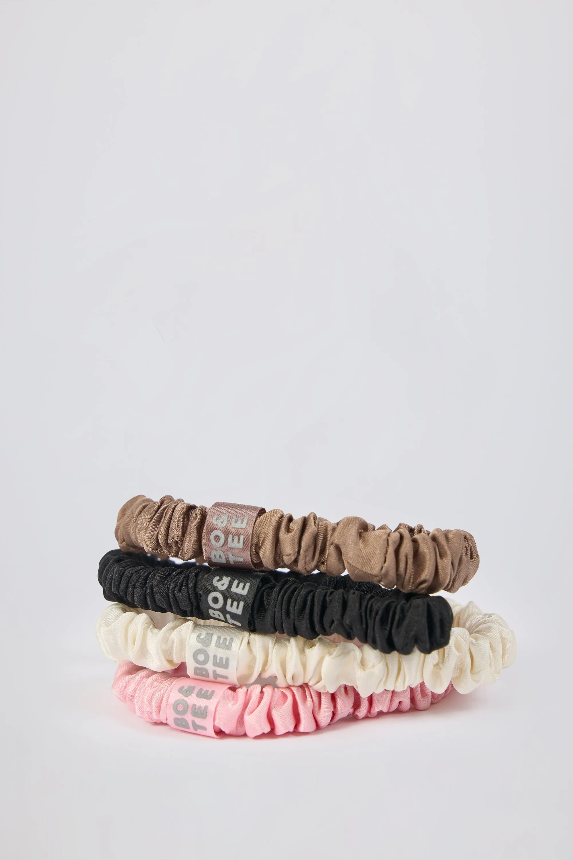 Pack of 4 Silk Scrunchies sold by Oh Polly product image thumbnail 3