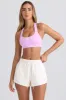 Mid-Rise Sweat Shorts in Eggshell sold by Oh Polly