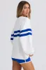 Oversized Sweatshirt in White sold by Oh Polly