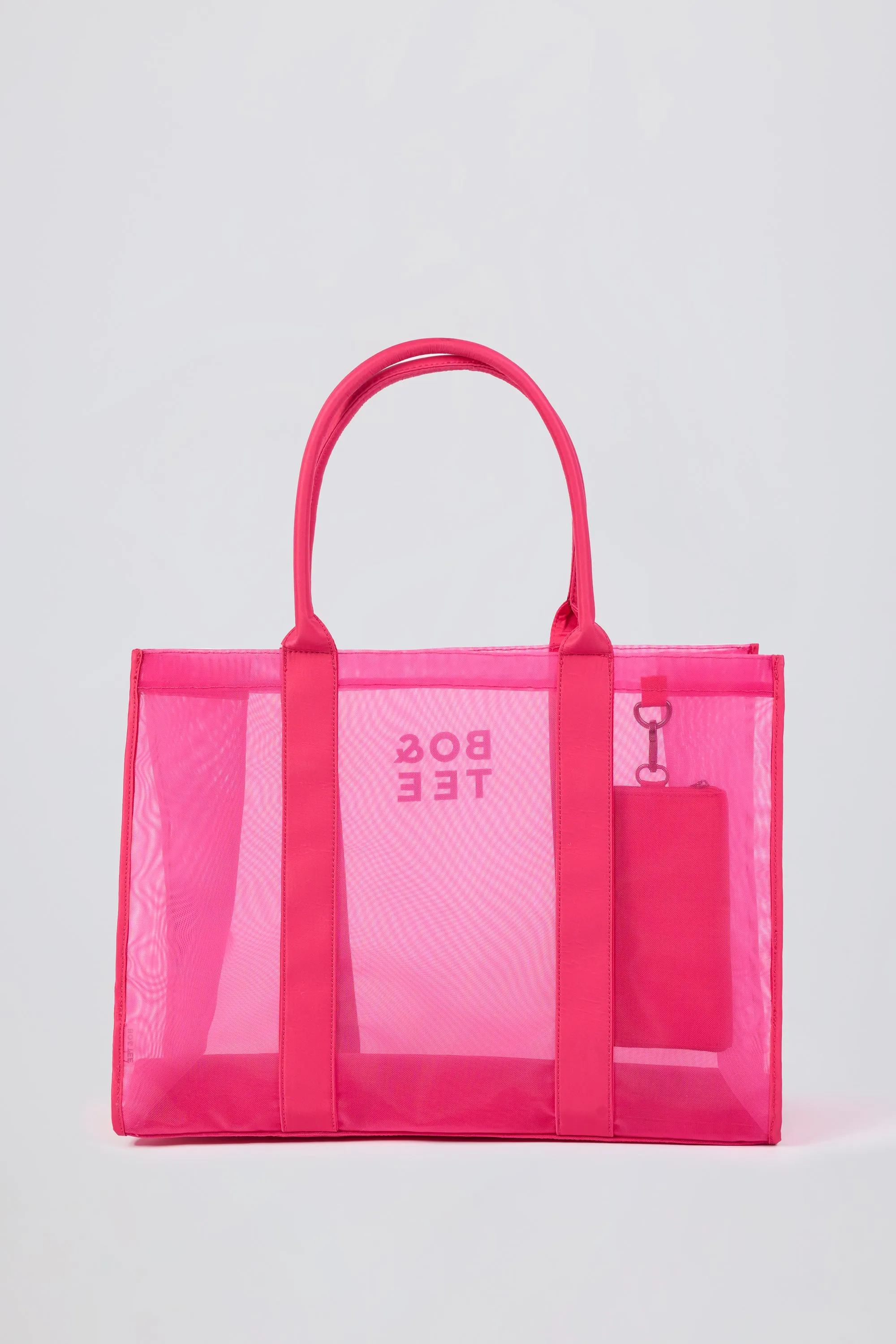 Mesh Tote Bag in Bubblegum Pink sold by Oh Polly product image thumbnail 3