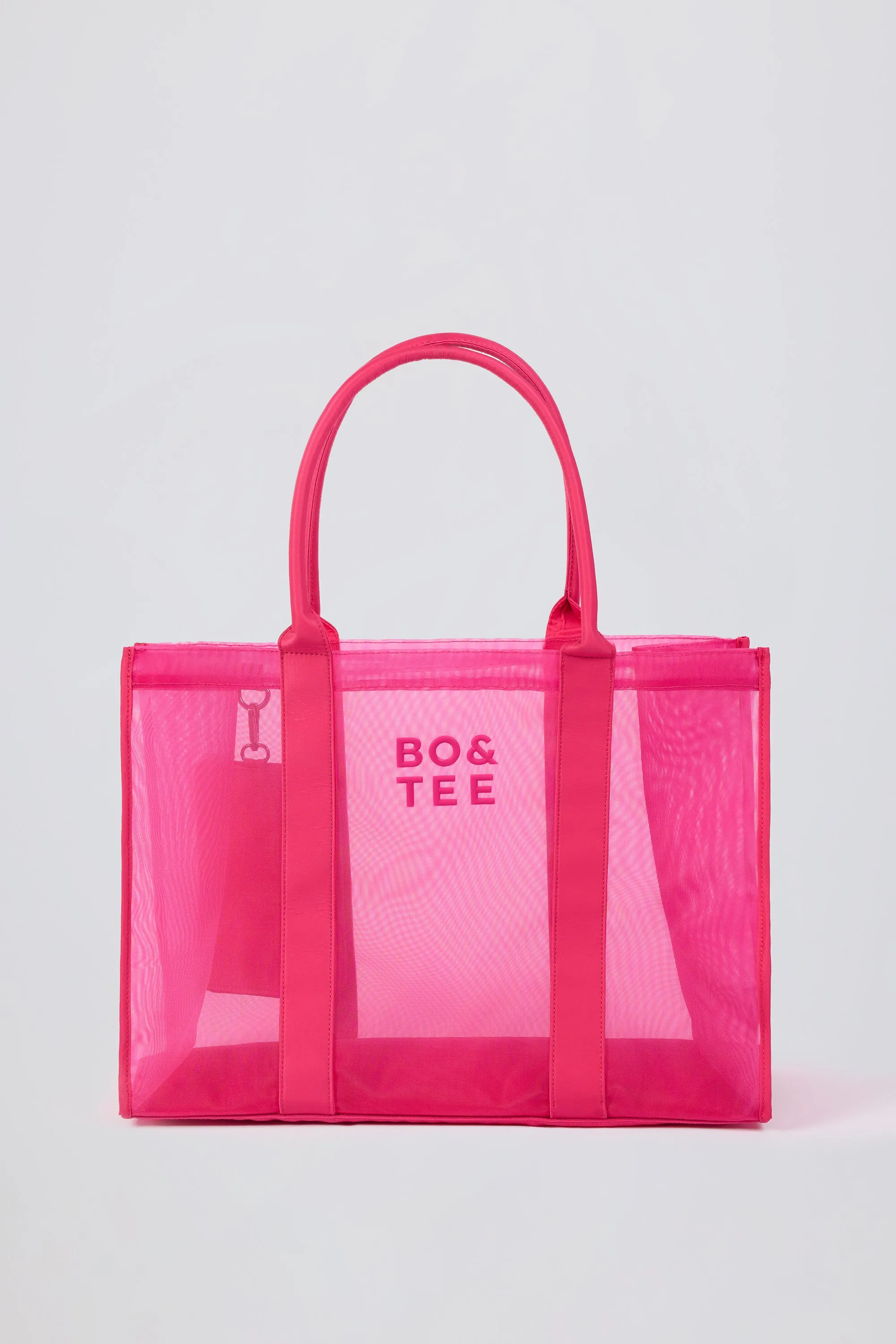 Mesh Tote Bag in Bubblegum Pink sold by Oh Polly product image thumbnail 2