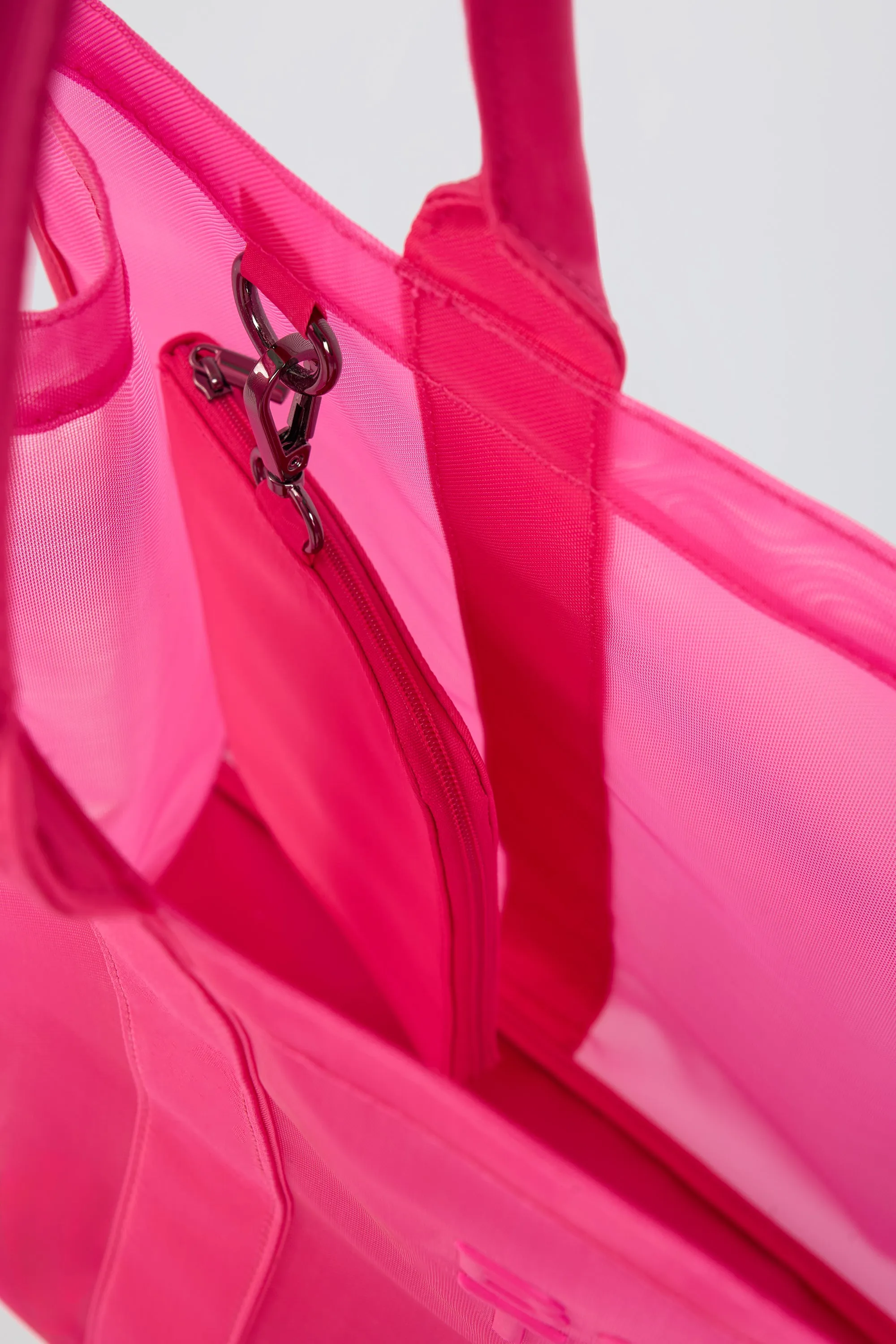 Mesh Tote Bag in Bubblegum Pink sold by Oh Polly product image thumbnail 5